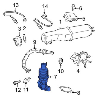 Ram OE - Exhaust Gas Recirculation (EGR) Valve