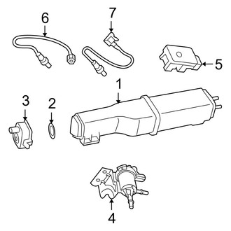 Ram OE - Emission System - Emission Components (1500 5.7L)