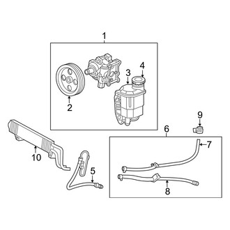 Ram OE - Steering Gear & Linkage - Pump & Hoses