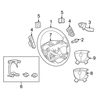 Ram OE - Steering Wheel & Trim (1500)