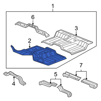 Ram OE - Front Floor Pan