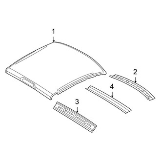 Ram OE - Cab - Roof & Components (Big Horn / Express / Laramie / Outdoorsman / SLT / Sport / ST / Tradesman Quad Cab)