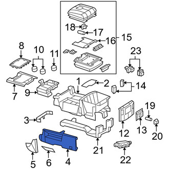 Ram OE - Left Console Panel
