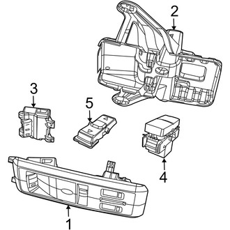 Ram OE - Overhead Console (1500)