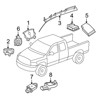 Ram OE - Restraint Systems - Air Bag Components