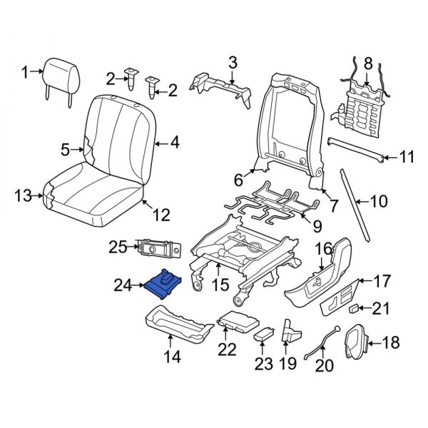 Power Seat Switch