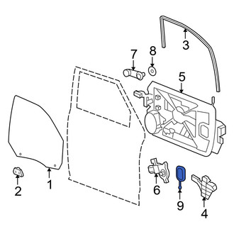 Ram OE - Front Door Access Cover