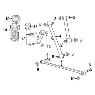 Ram OE - Rear Suspension - Suspension Components