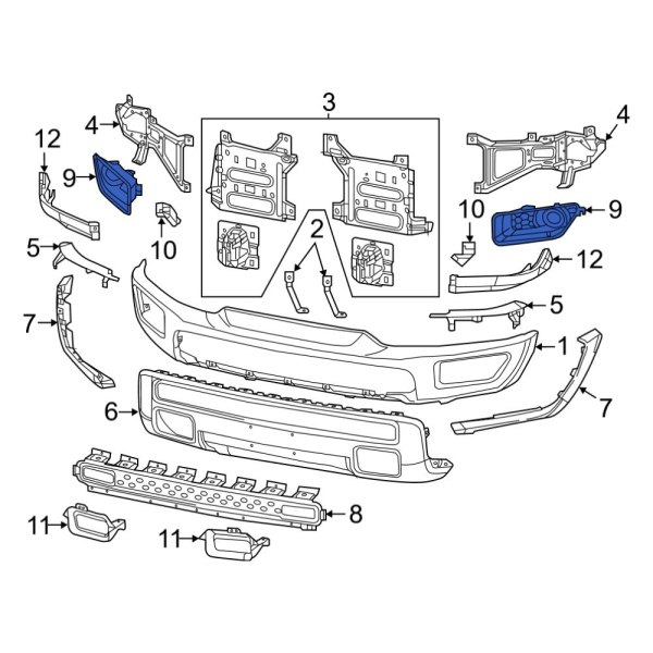 Fog Light Trim