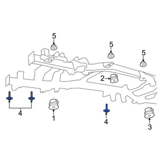 Ram OE - Rear Frame Rail Bolt