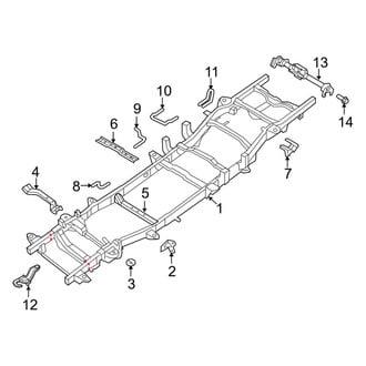 Ram OE - Frame & Components (Frame & Crossmembers)