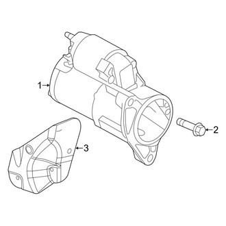 Ram OE - Electrical - Starter (1500 4.7L)