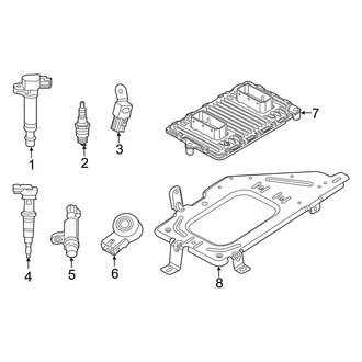 Ram OE - Electrical - Ignition System (Big Horn / Express / HFE / Laramie / Lone Star / Outdoorsman / Rebel / SLT / Tradesman Flex)