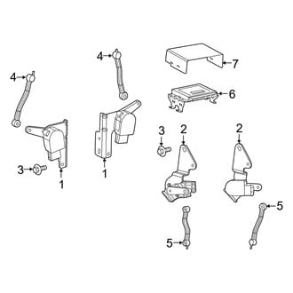 Ram OE - Electrical - Ride Control Components (1500)