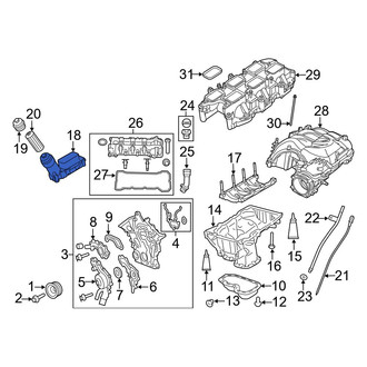 Ram OE - Engine Oil Filter Housing