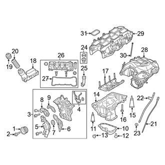 Ram OE - Engine Parts (3.6L)
