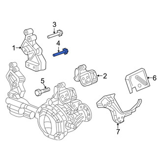 Ram OE - Right Lower Engine Mount Bolt
