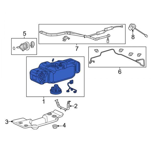 Diesel Exhaust Fluid (DEF) Tank