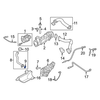 Ram OE - Exhaust Gas Recirculation (EGR) Cooler Coolant Pipe O-Ring