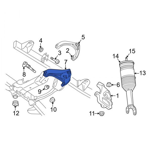 Ram OE 4877158AH Front Right Lower Suspension Control Arm