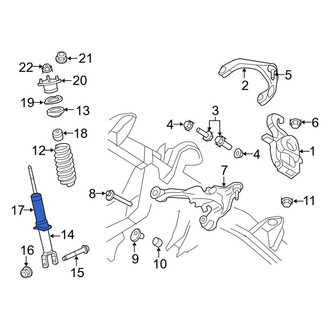 Ram OE - Front Suspension Strut Bellows