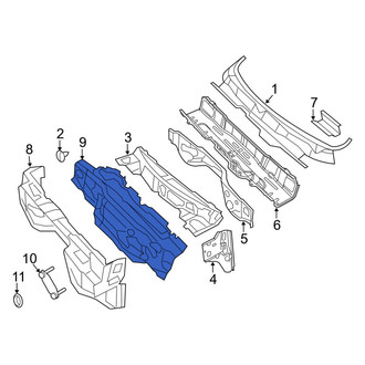 Ram OE - Inner Engine Compartment Insulation