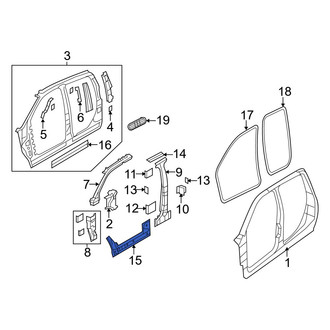 Ram OE - Right Inner Rocker Panel