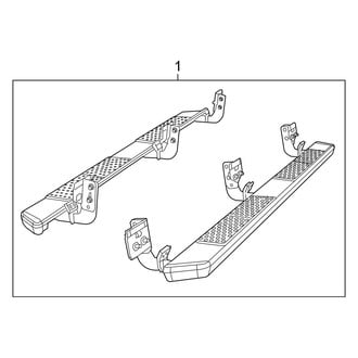 Ram OE - Cab - Running Board (1500 Regular Cab / Quad Cab / Crew Cab)