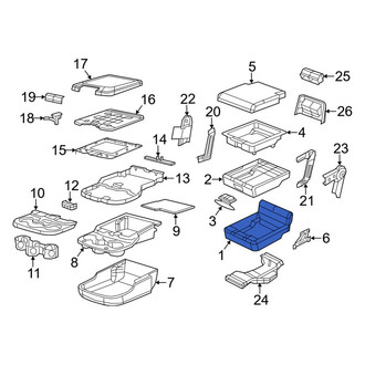 Ram OE - Console Compartment