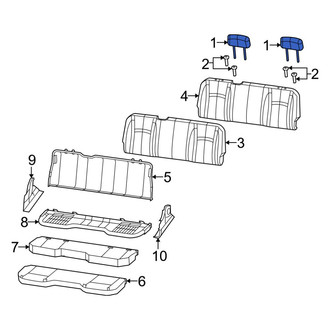 Ram OE - Rear Outer Headrest