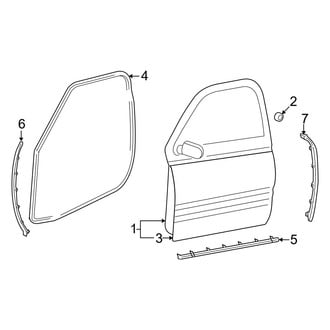 Ram OE - Front Door - Door & Components (1500)