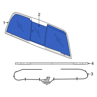 Ram OE - Rear Cab Sliding Glass