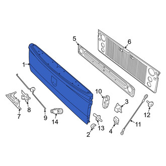 Ram OE - Rear Tailgate