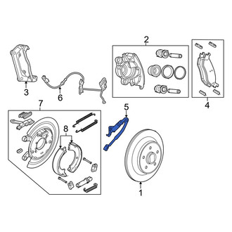Ram OE - Rear Right Brake Hydraulic Hose