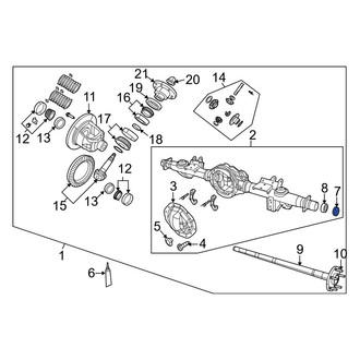 Ram OE - Front Drive Axle Shaft Seal