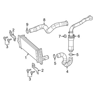 Ram OE - Cooling - Intercooler (3.0L)