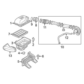 Ram OE - Engine - Air Inlet (3.0L)