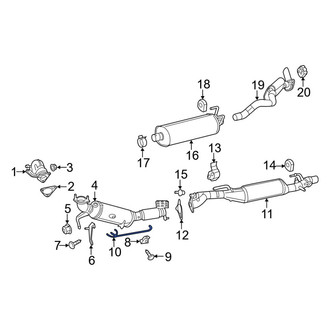 Ram OE - Rear Diesel Exhaust Fluid (DEF) Feed Line