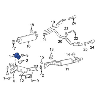 Ram OE - Exhaust Intermediate Pipe