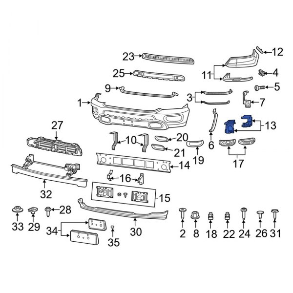 Fog Light Bracket