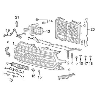 Ram OE - Grille & Components (Limited)