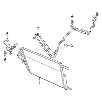 Ram OE - Cooling - Trans Oil Cooler (5.7L)