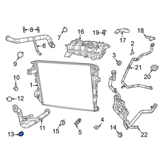 Ram OE - Radiator Hose Clamp
