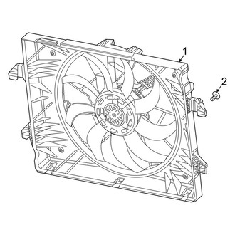 Ram OE - Cooling Fan (3.0L)