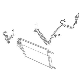 Ram OE - Cooling - Trans Oil Cooler Lines (3.0L)
