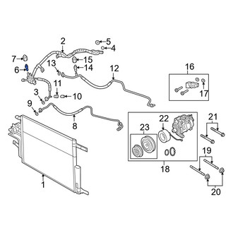 Ram OE - A/C Service Valve Core