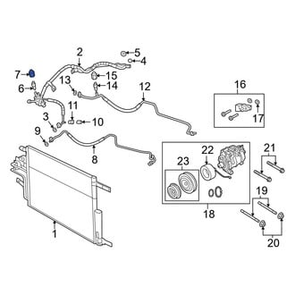 Ram OE - A/C Service Valve Cap