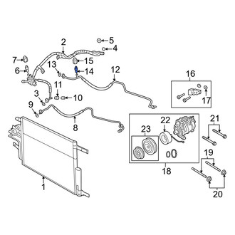 Ram OE - A/C Service Valve Core