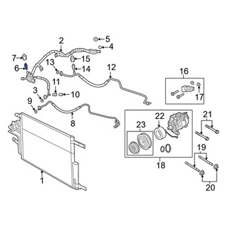Ram OE - A/C Service Valve Core