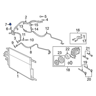 Ram OE - A/C Service Valve Cap